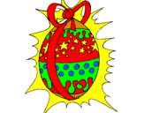 Desenho Ovo de Páscoa brilhante pintado por yasmin