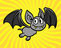 Desenho de Morcegos para colorear