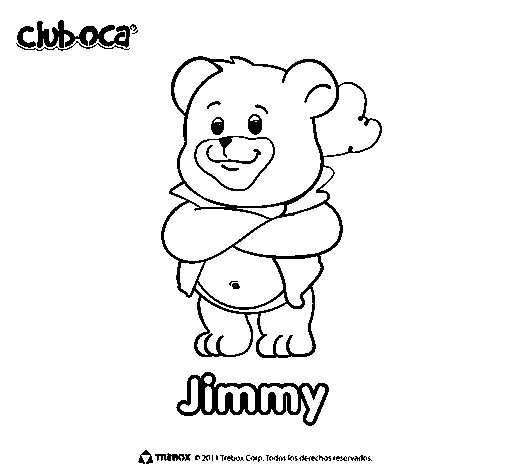 Desenho de Jimmy para Colorir