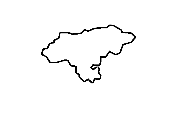 Desenho de Província Cantabria para Colorir