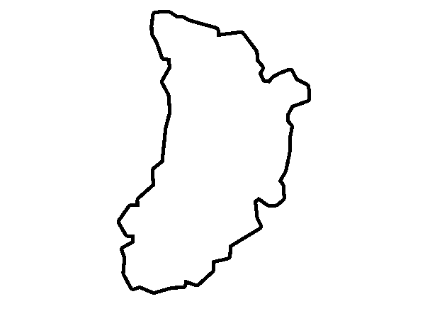Desenho de Província Lleida para Colorir