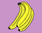 Desenho de Bananas para colorear
