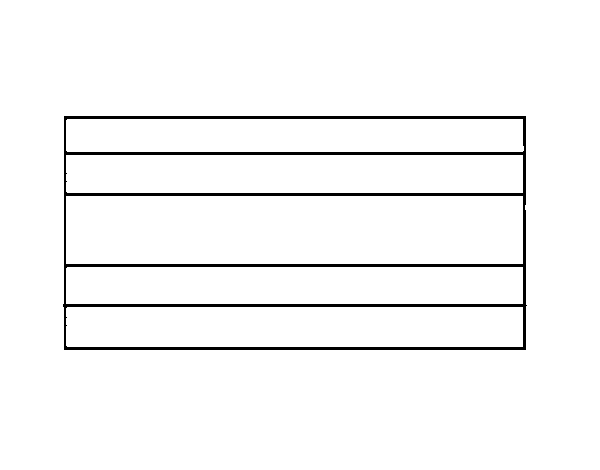 Desenho de Bandeira c.r para Colorir