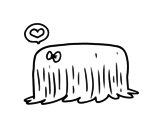 Desenho de Cão Komondor para colorear
