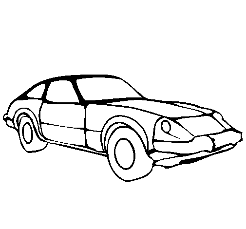 Desenho de Carro desportivo para Colorir