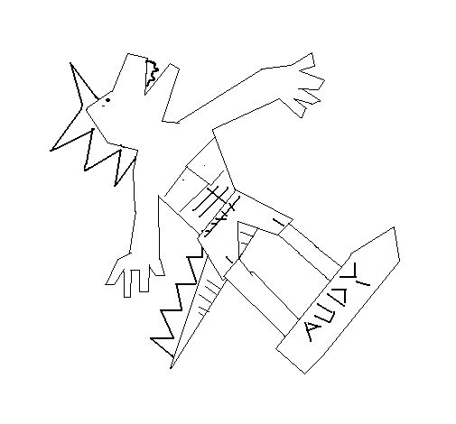 Desenho de Crocodilo 2a para Colorir