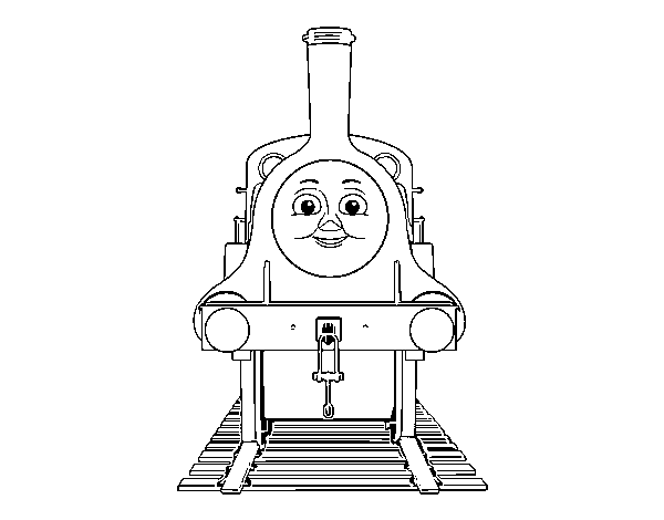 Desenho de Emily de  de Thomas e seus amigos para Colorir