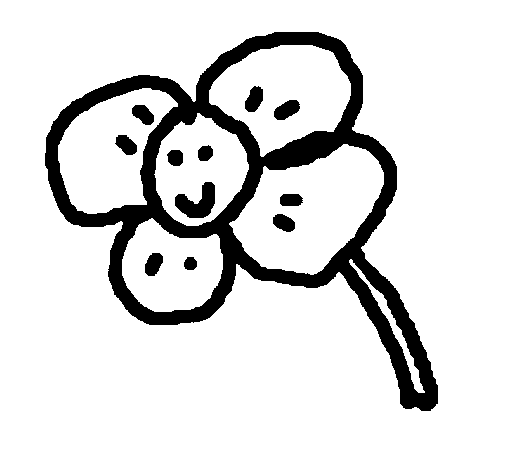 Desenho de Flor 4 para Colorir