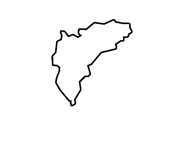 Desenho de Província Alicante para Colorir